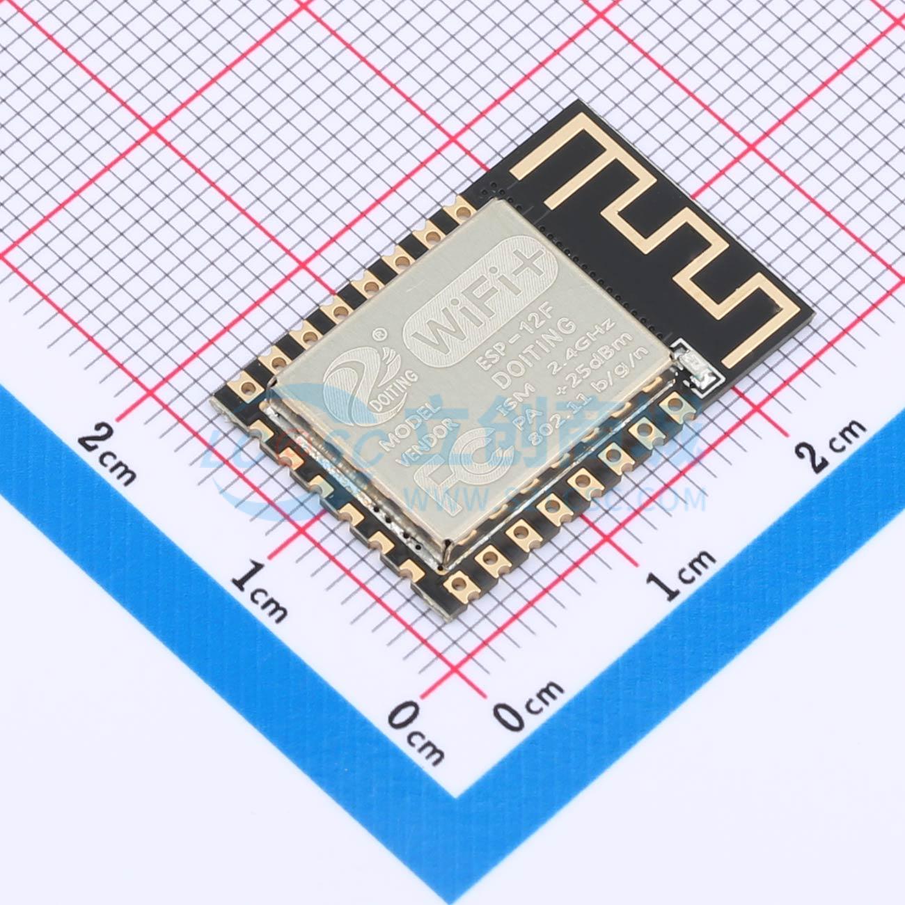 Smart Home Module Iot - 7 piezas ESP-12F SMD 24x16mm WIFI4