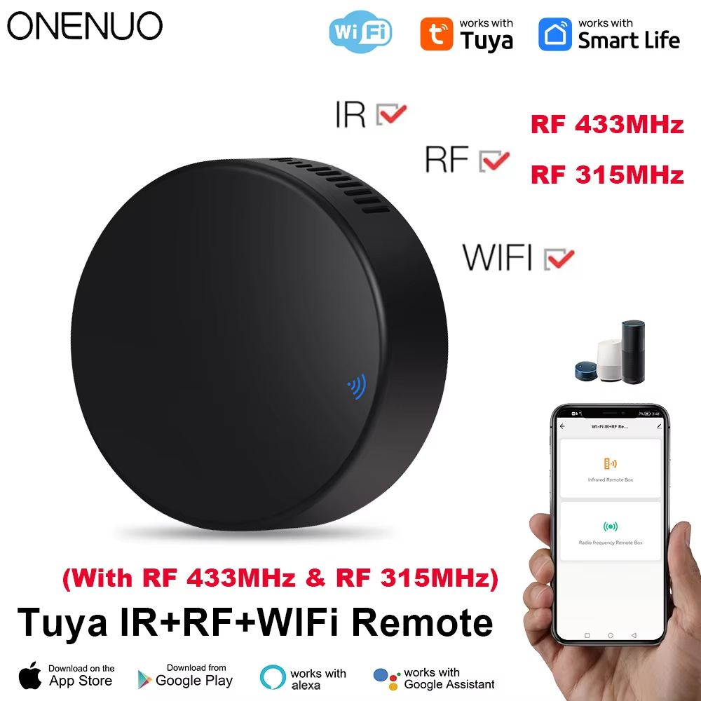 Home Assistant Tuya - Tuya WiFi RF IR Control remoto