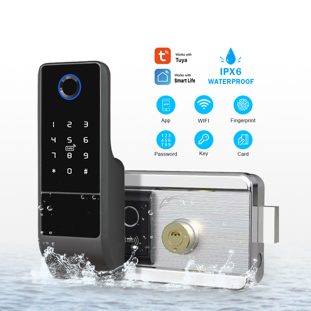 Tuya Smart - Cerradura Inteligente WiFi con APP Tuya,
