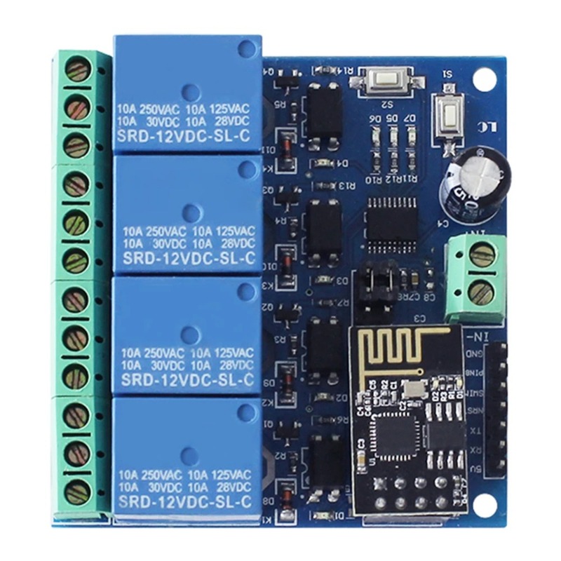 Smart Home Module Iot - Módulo de Relé WiFi de 4