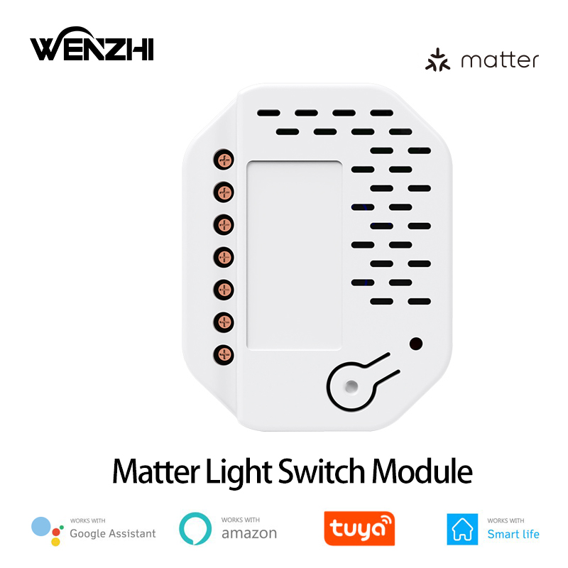 Smart Relay Tuya - Módulo de interruptor de luz Matter,