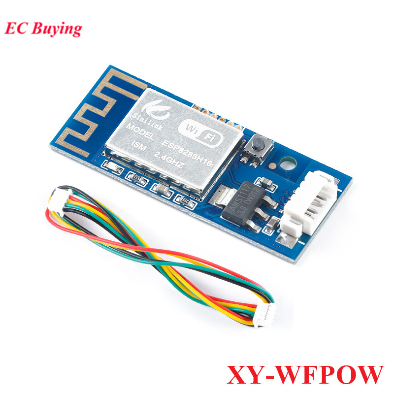 Smart Home Module Iot - Módulo inalámbrico WiFi XY-WFPOW, placa de