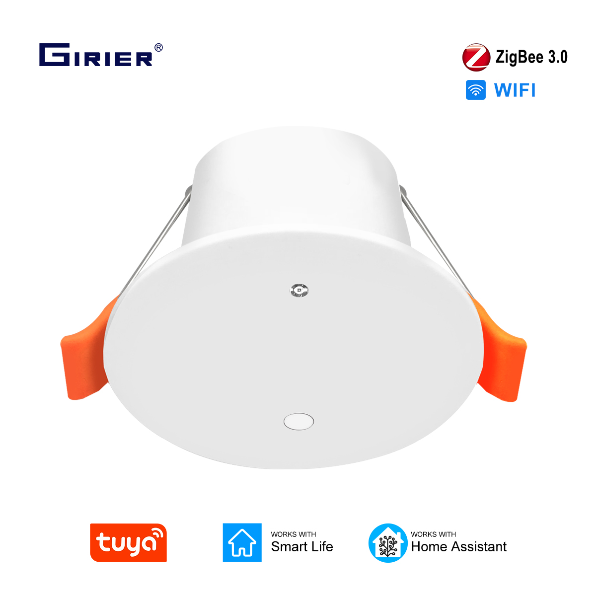 Home Assistant Tuya - GIRIER Tuya ZigBee Sensor de presencia