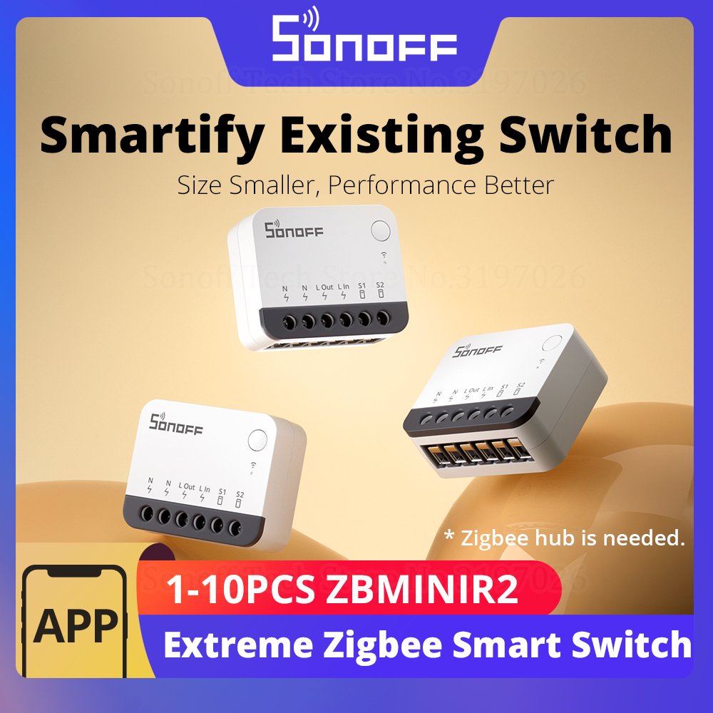 Interruptor Inteligente Zigbee - Sonoff Basic reseña y precio