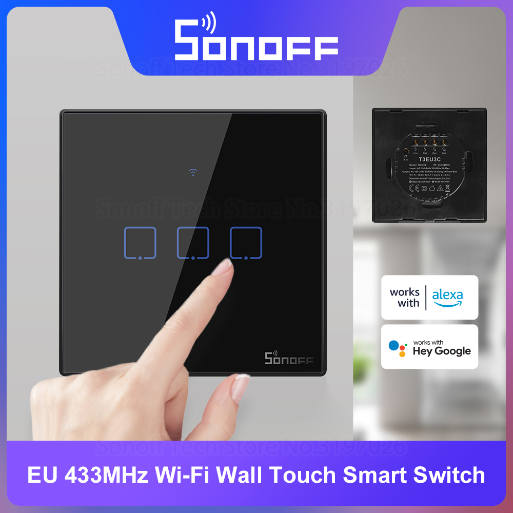 SONOFF-Interruptor táctil de p - Sonoff Basic reseña y precio