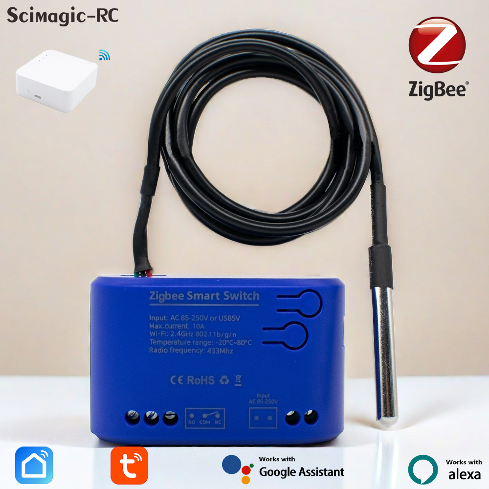 Zigbee-interruptor inteligente - Smart Relay Tuya reseña y precio
