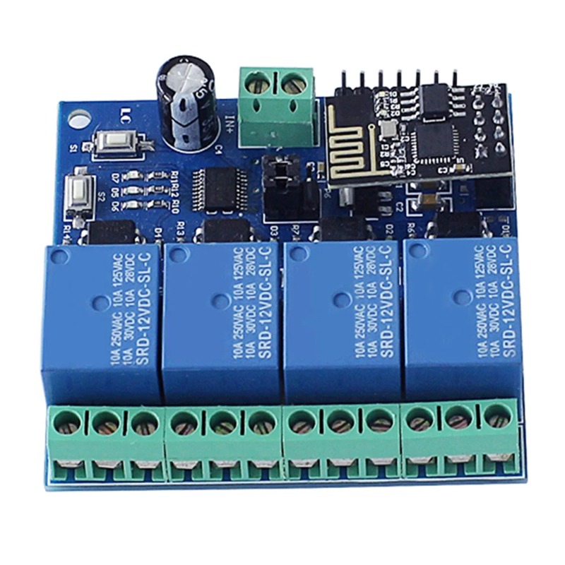Módulo de Relé WiFi de 4 Vías  - Smart Home Module Iot reseña y precio