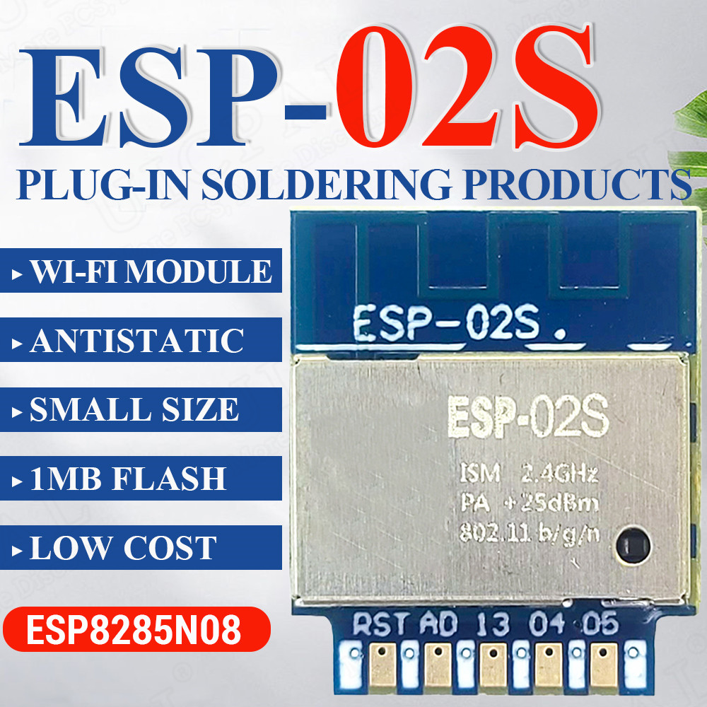 ESP-02S Transceptor de módulo  - Smart Home Module Iot reseña y precio