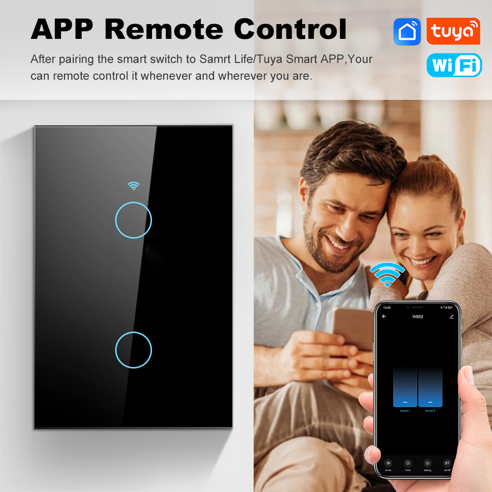 Interruptor de Luz Táctil Inte - Smart Relay Tuya reseña y precio