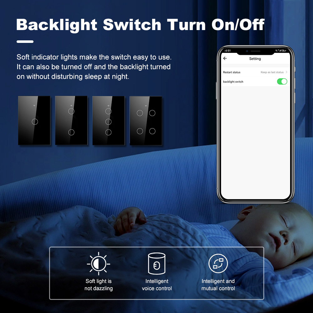 Interruptor de Luz Táctil Inte - Smart Relay Tuya reseña y precio