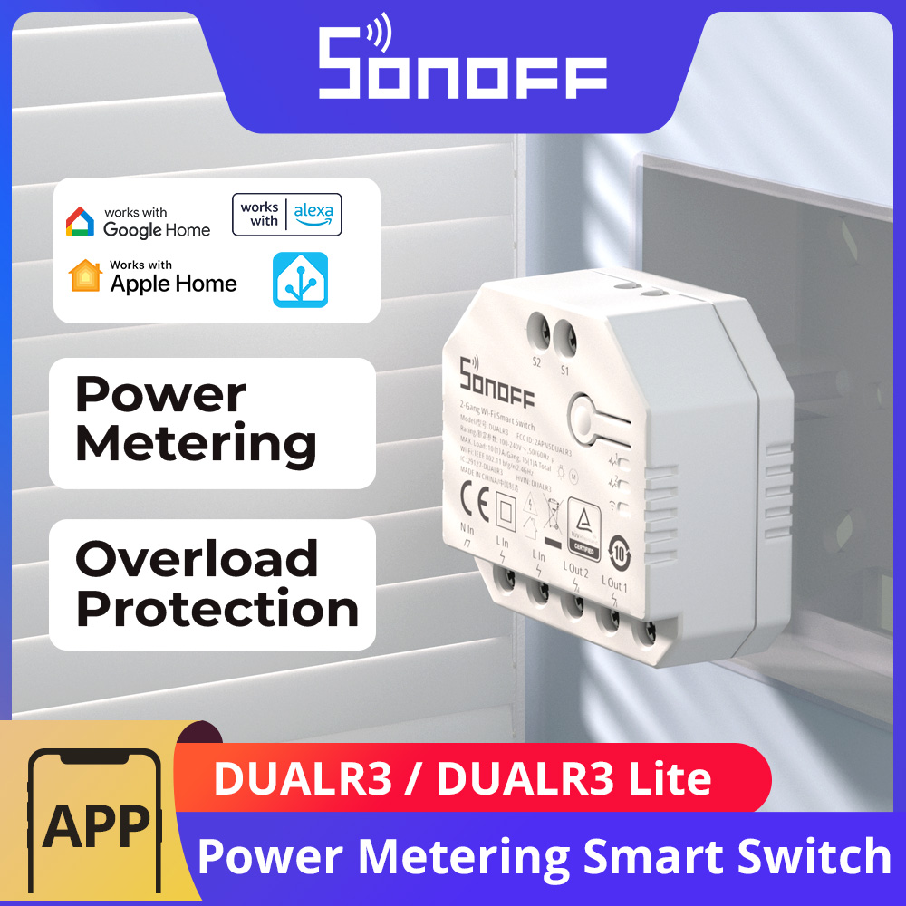 Módulo de relé dual SONOFF DUA - Sonoff Mini R4 reseña y precio
