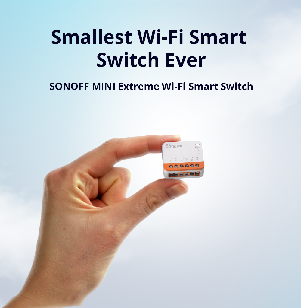Interruptor inteligente WiFi S - Sonoff Mini R4 reseña y precio