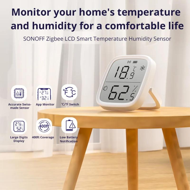 Sensor inteligente de temperat - Sonoff reseña y precio